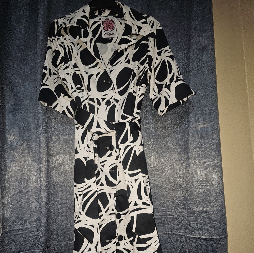 Lesley Evers clementine shirt dress